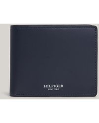 Tommy Hilfiger - Prep Classics Leather Credit Card Wallet - Lyst