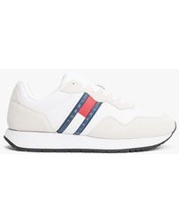 Tommy Hilfiger - Sneakers Antiscivolo Con Mix Di Texture - Lyst