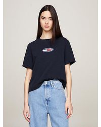 Tommy Hilfiger - Archive Classic Fit T-shirt Met Retro Logo - Lyst