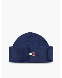 Tommy Hilfiger - Tommy Jeans Heritage Logo Short Beanie - Lyst