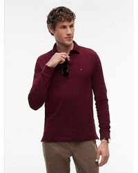 Tommy Hilfiger - 1985 Regular Fit Long Sleeve Polo Shirt - Lyst
