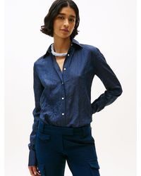 Tommy Hilfiger - The Runway Collection Silk Blend Regular Shirt - Lyst
