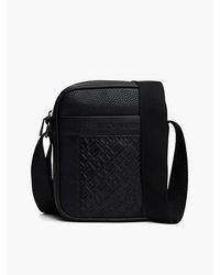 Tommy Hilfiger - Bolso Reporter Con Monogramas Th - Lyst
