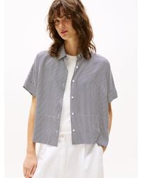 Tommy Hilfiger - Chemise À Manches Courtes Et Drapeau - Lyst