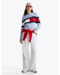 Tommy Hilfiger - Claire High Rise Jeans Met Wijde Fit - Lyst