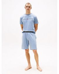Tommy Hilfiger - Pantalón Corto De Pijama Original De Punto - Lyst