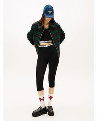 Tommy Hilfiger - Tommy Girl Extra Slim Cropped Knit Trousers - Lyst