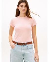 Tommy Hilfiger - Textured Slim T-Shirt - Lyst