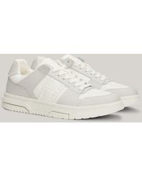 Tommy Hilfiger - The Brooklyn Leather Contrast Panel Trainers - Lyst