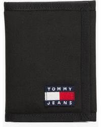 Tommy Hilfiger - Essential Logo Trifold Wallet - Lyst