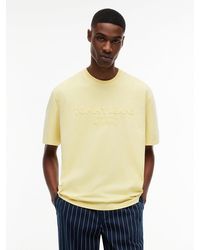 Tommy Hilfiger - Classic Tonal Logo Oversized T-Shirt - Lyst