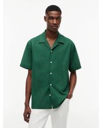 Tommy Hilfiger - Relaxed Fit Windowpane Check Short Sleeve Shirt - Lyst