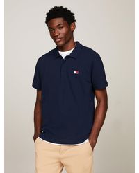 Tommy Hilfiger - Polo coupe standard à badge Tommy - Lyst