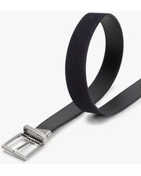 Tommy Hilfiger - Reversible Square Buckle Leather Belt - Lyst