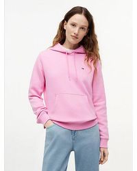 Tommy Hilfiger - Brushed Fleece Drawstring Hoody - Lyst