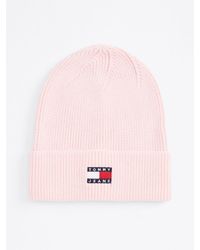 Tommy Hilfiger - Heritage Logo Rib-knit Beanie - Lyst