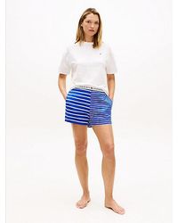 Tommy Hilfiger - Essential Pyjamaset Met Relaxed Short En Print - Lyst