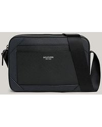 Tommy Hilfiger - Kleine Kameratasche aus Leder mit Logo - Lyst