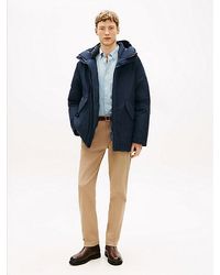 Tommy Hilfiger - Water Repellent Windproof Down Hooded Parka - Lyst