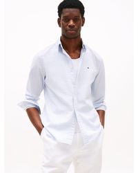 Tommy Hilfiger - Chemise Coupe Standard En Seersucker - Lyst