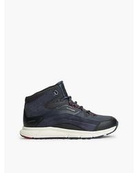 Tommy Hilfiger - Waterproof Leather Chukka High Top Trainers - Lyst
