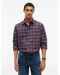 Tommy Hilfiger - Relaxed Fit Tartan Check Oxford Shirt - Lyst