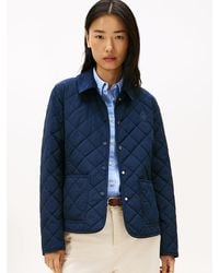 Tommy Hilfiger - Giubbino Slim Fit Imbottito Con Stemma - Lyst