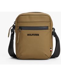 Tommy Hilfiger - Sac Reporter À Bandoulière Et Logo Texturé - Lyst