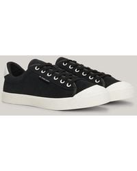 Tommy Hilfiger - Suede Logo Lace-up Trainers - Lyst