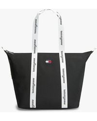 Tommy Hilfiger - Essential Repeat Logo Tote Bag - Lyst