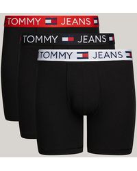 Tommy Hilfiger - 3-pack Essential Logo Waistband Boxer Briefs - Lyst
