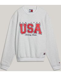 Tommy Hilfiger - Tommy Jeans International Games Logo Sweatshirt - Lyst