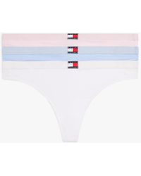 Tommy Hilfiger - Lot De 3 Strings Heritage À Logo Drapeau - Lyst