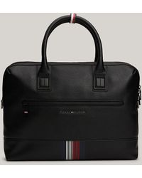 Tommy Hilfiger - Signature Tape Crossover Strap Laptop Bag - Lyst