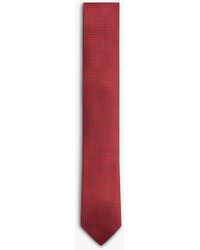 Tommy Hilfiger - Pure Silk Jacquard Micro Geometric Tie - Lyst
