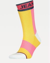 Tommy Hilfiger Knöchelsocken aus Baumwollmix - Orange