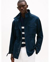 Tommy Hilfiger - Relaxed Field Jack Met Visgraatmotief - Lyst