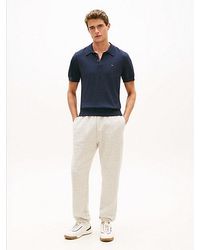 Tommy Hilfiger - Varsity Crest Embroidery Relaxed Joggers - Lyst