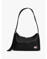 Tommy Hilfiger - Logo Plaque Shoulder Bag - Lyst
