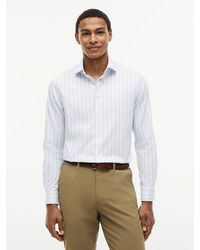 Tommy Hilfiger - Camicia New York Label Slim Fit Th Flex A Righe - Lyst