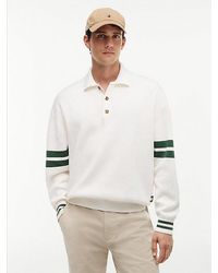 Tommy Hilfiger - Tommy Badge 90S Polo-Pullover Mit Streifen - Lyst