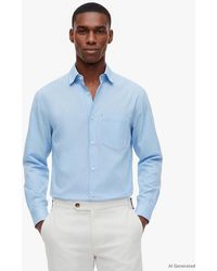 Tommy Hilfiger - New York Label Relaxed Fit Poplin Shirt - Lyst