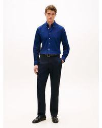 Tommy Hilfiger - Denton Honeycomb Texture Straight Leg Chinos - Lyst