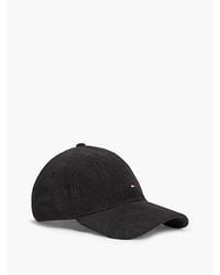 Tommy Hilfiger - Hilfiger Flag Baseball Cap Aus Cord - Lyst