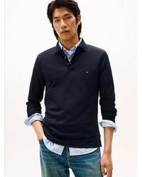 Tommy Hilfiger - 1985 Slim Fit Long Sleeve Polo Shirt - Lyst