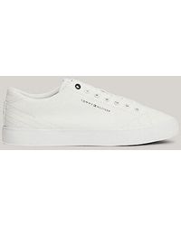 Tommy Hilfiger - Essential Lace-up Canvas-Sneaker - Lyst