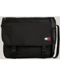 Tommy Hilfiger - Essential Logo Strap Messenger Bag - Lyst