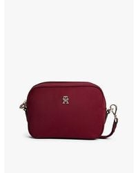 Tommy Hilfiger - Crossbody-Kameratasche Mit Gurtband-Riemen - Lyst