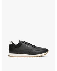 Tommy Hilfiger - Leren Sneaker Met Profielzool - Lyst