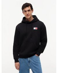 Tommy Hilfiger - Tommy Badge Terry Fleece Hoody - Lyst